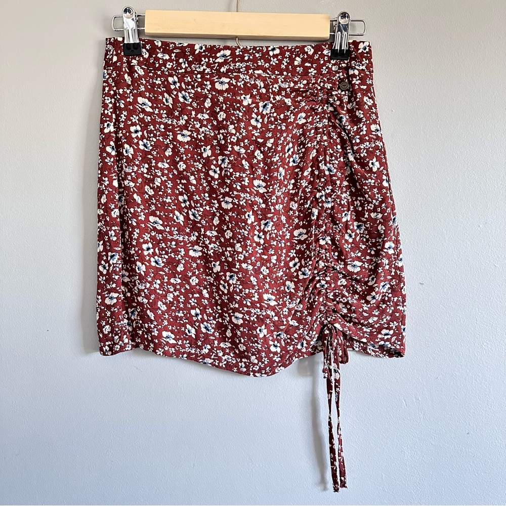 Pull & Bear Floral Skirt